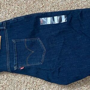 Levi's Ladies Blue Jean Bermuda Shorts